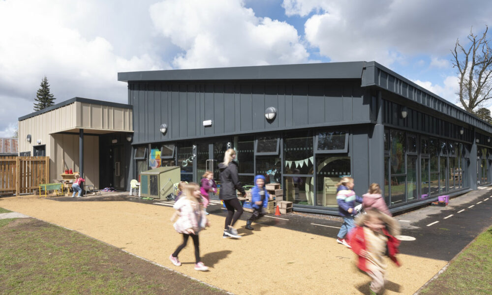 Inchture Nursery is a new nursery within the grounds of existing primary school