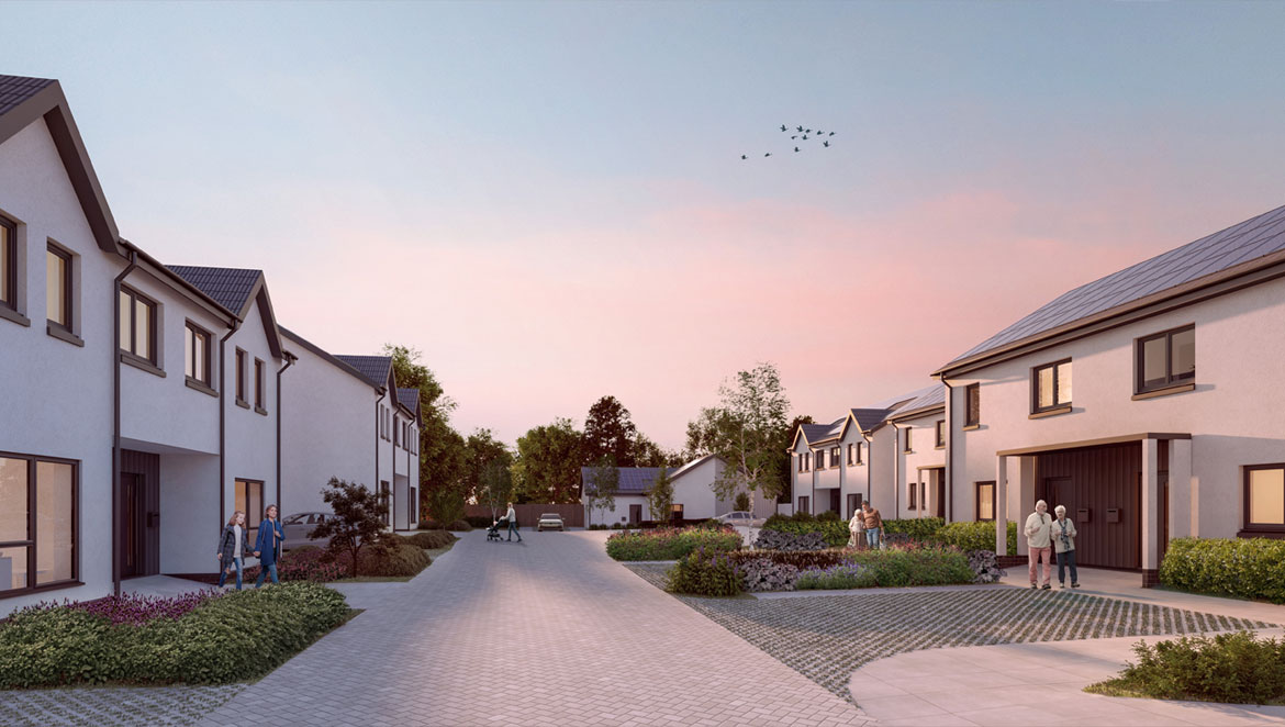 Springwell Brae - New Build Energiesprong Homes homes in Broughton, Scottish Borders
